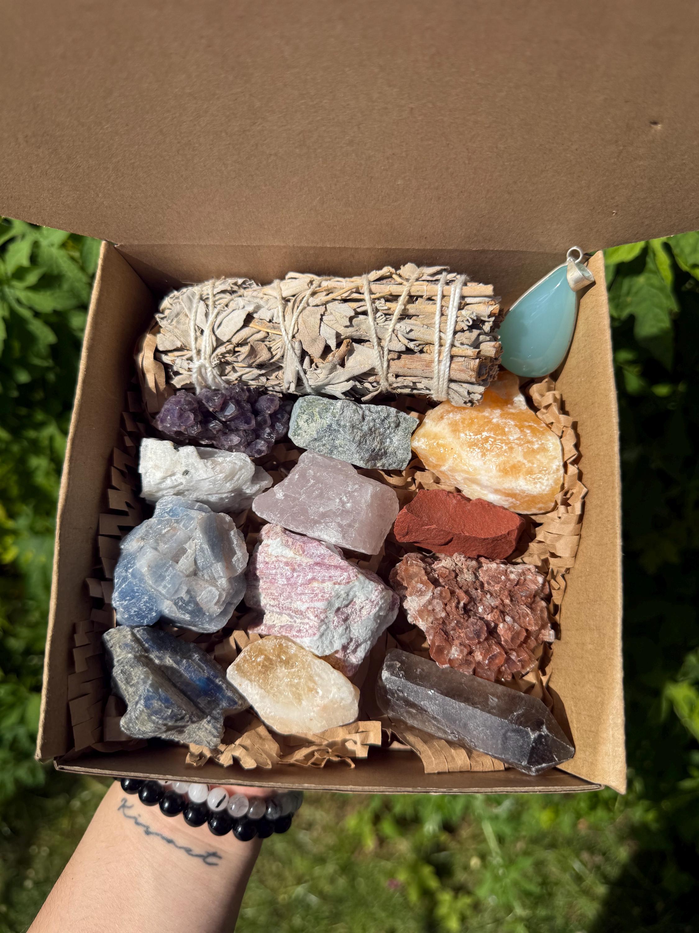 Rainbow Crystal boxes