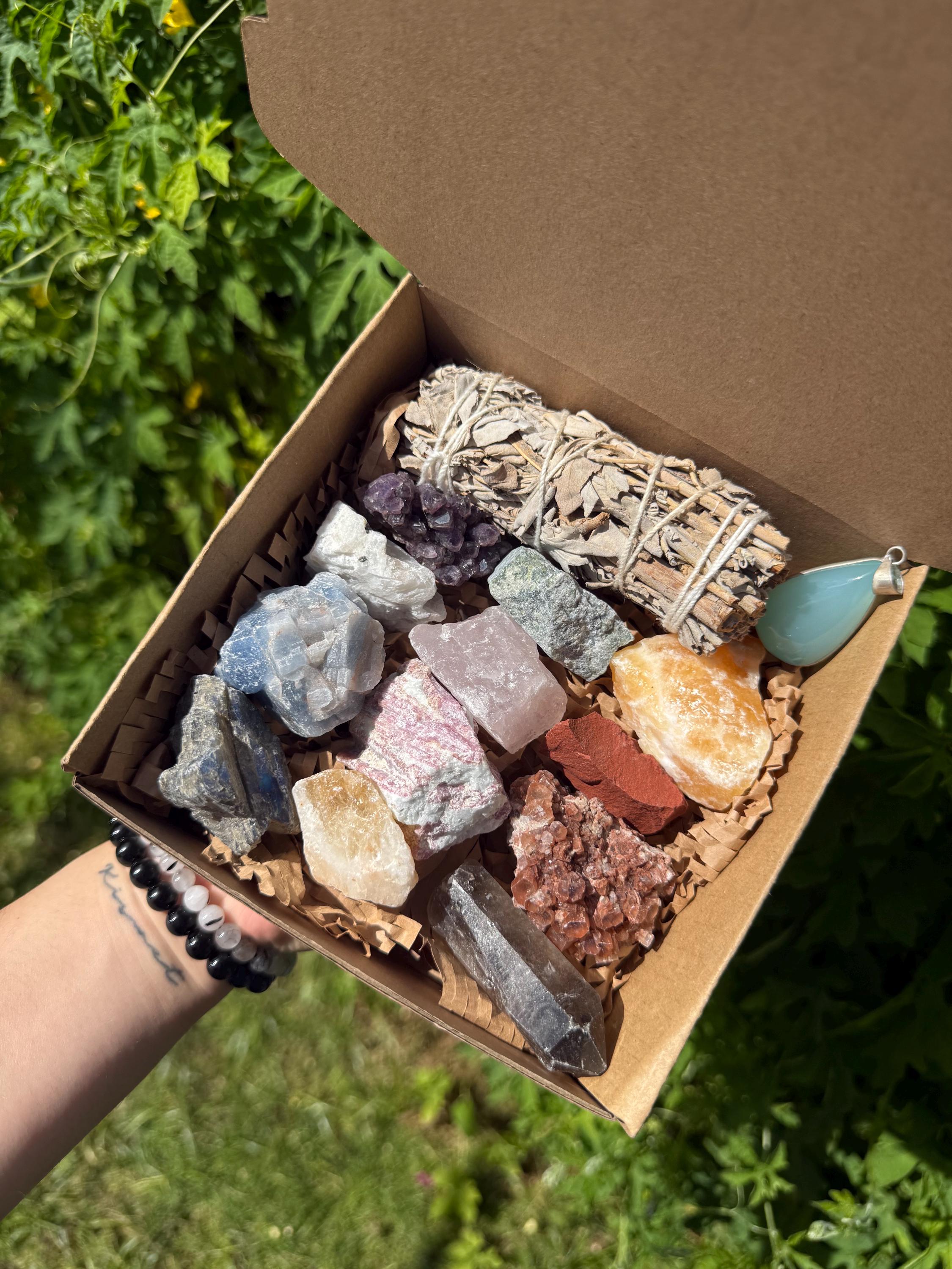 Rainbow Crystal boxes